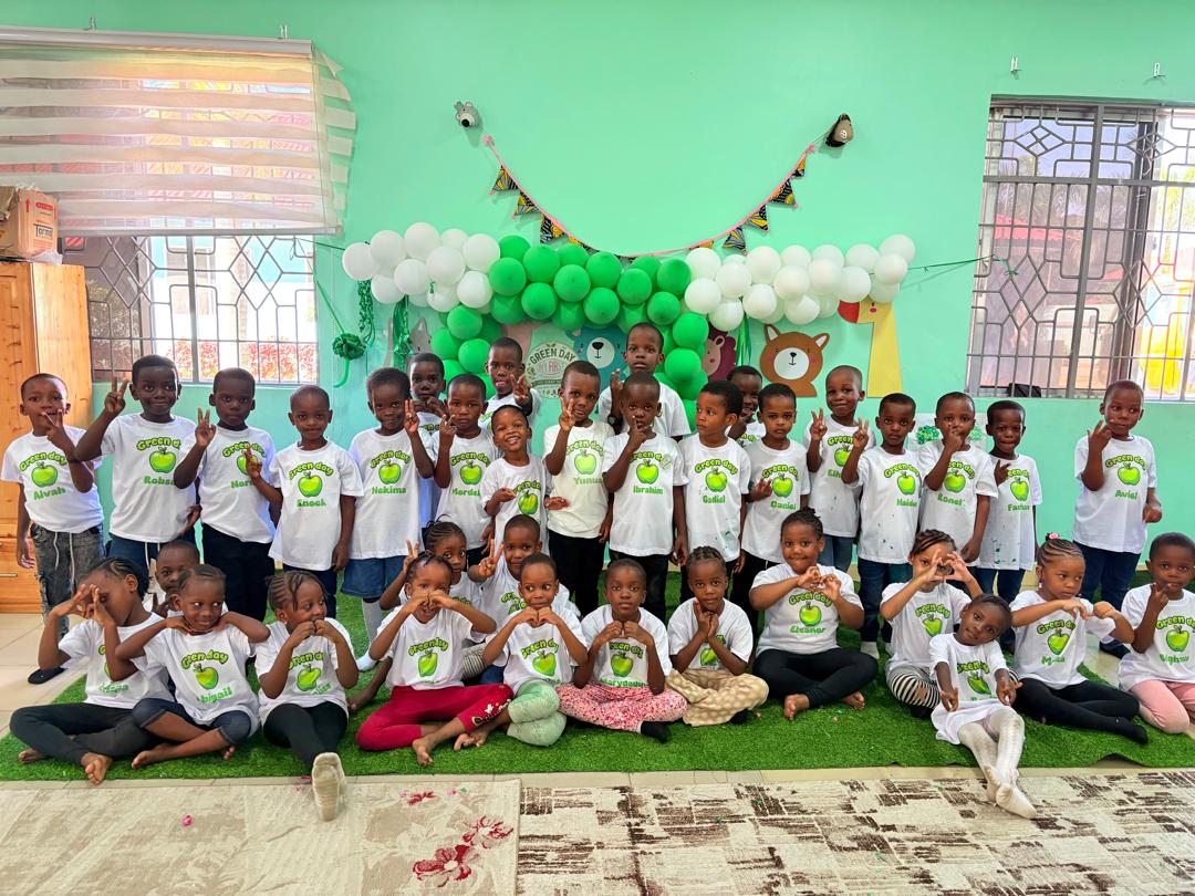 Green Day celebration with the whole class